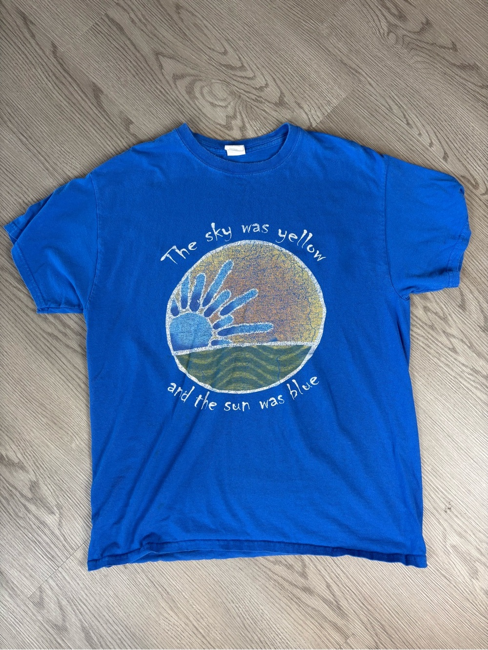 Grateful Dead The Sky Was Yellow & The Sun Was Blue Graphic T
